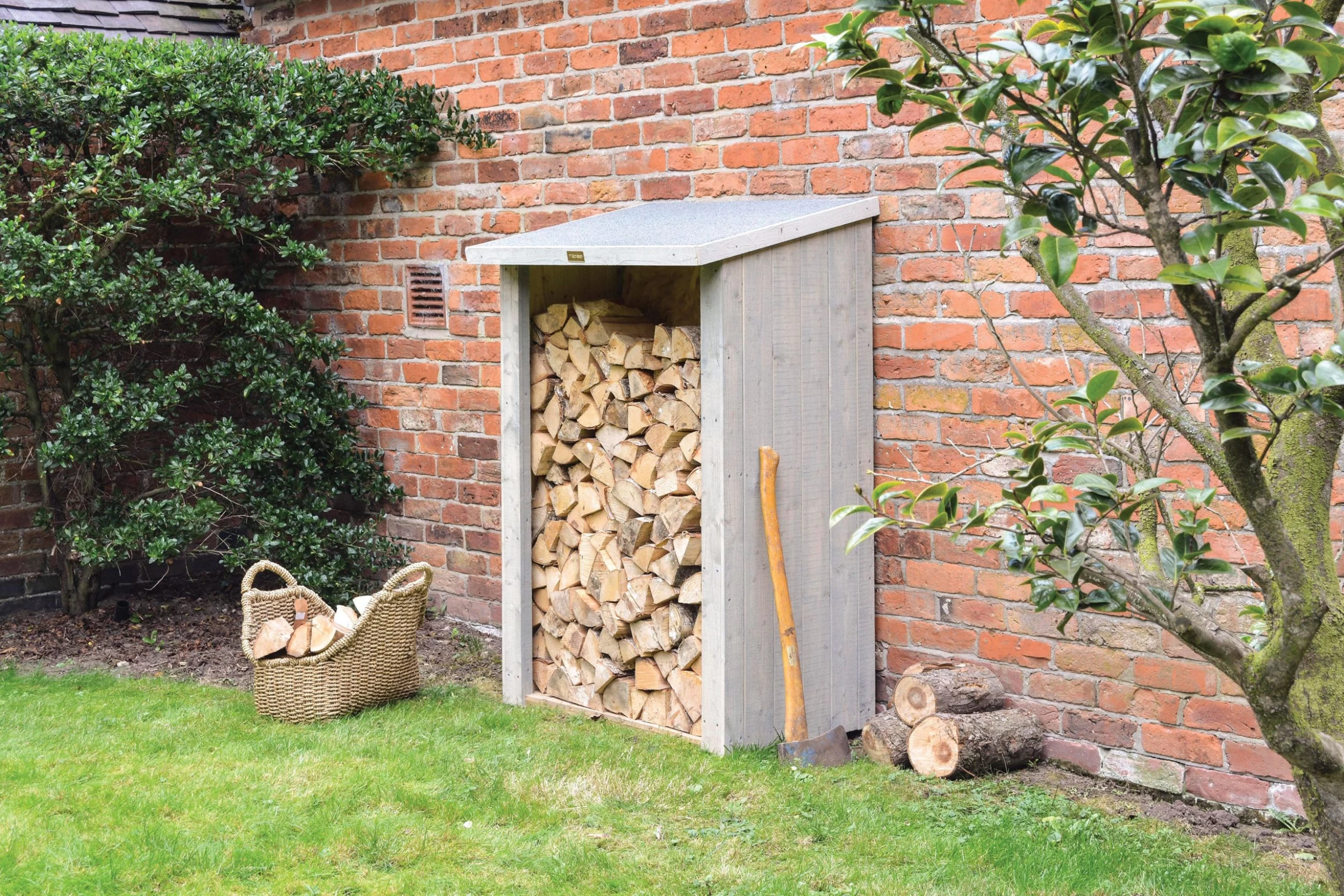 Rowlinson Heritage Wooden Log Store 3 Rowlinson Heritage Wooden Log Store