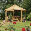Rowlinson Octagonal Gazebo, (W)3.57m (D)3.57m - Assembly Service Included 2 Rowlinson Octagonal Gazebo, (W)3.57m (D)3.57m - Assembly Service Included -Gardens and Outdoor Stores rowlinson octagonal gazebo w 3 57m d 3 57m assembly service included5013856996361 02i
