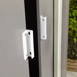 Rowlinson Trentvale 6x4 Pent Light Grey Metal Shed 18 Rowlinson Trentvale 6x4 Pent Light Grey Metal Shed -Gardens and Outdoor Stores rowlinson trentvale 6x4 pent light grey metal shed5013856206293 39c bq