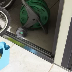 Rowlinson Trentvale 8x6 Apex Dark Grey Metal Shed -Gardens and Outdoor Stores rowlinson trentvale 8x6 apex dark grey metal shed5013856206224 39c bq