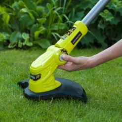 Ryobi ONE+ 18V 300mm Cordless Grass Trimmer RLT183220S -Gardens and Outdoor Stores ryobi one 18v 300mm cordless grass trimmer rlt183220s4892210212733 03i bq