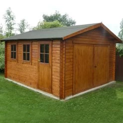 Shire 13x15 Bradenham Wooden Garage (Base Included) - Assembly Service Included -Gardens and Outdoor Stores shire 13x15 bradenham wooden garage base included assembly service included5019804218387 03i bq