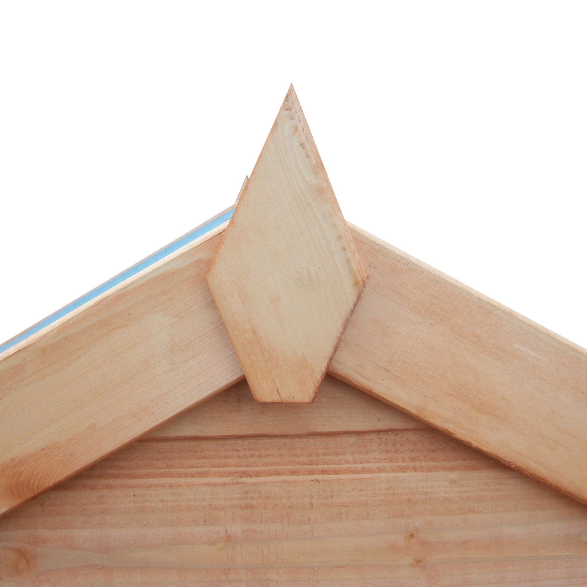 Shire 4x4 Woodbury Whitewood Pine Playhouse Assembly Required 6 Shire 4x4 Woodbury Whitewood Pine Playhouse Assembly Required - Image 4