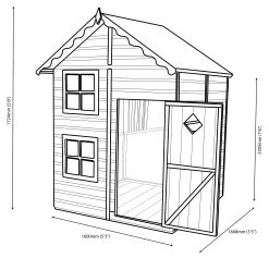 Shire 5x5 Croft Whitewood Pine Playhouse Assembly Service Included -Gardens and Outdoor Stores shire 5x5 croft whitewood pine playhouse assembly service included5397007006445 01t bq