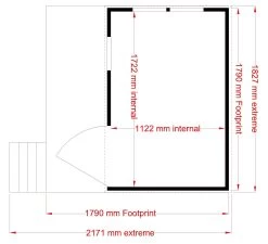 Shire 6x4 Command Post Whitewood Pine Playhouse Assembly Required -Gardens and Outdoor Stores shire 6x4 command post whitewood pine playhouse assembly required5397007006452 02t bq