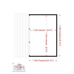 Shire 6x4 Jailhouse Whitewood Pine Playhouse Assembly Required -Gardens and Outdoor Stores shire 6x4 jailhouse whitewood pine playhouse assembly required5019804111695 02t