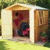 Shire Alderney 7x7 Ft Apex Shiplap Wooden 2 Door Shed With Floor 2 Shire Alderney 7x7 Ft Apex Shiplap Wooden 2 Door Shed With Floor -Gardens and Outdoor Stores shire alderney 7x7 ft apex shiplap wooden 2 door shed with floor5397007006315 06bq
