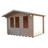 Shire Berryfield 11x10 Glass Apex Tongue & Groove Wooden Cabin - Base Not Included -Gardens and Outdoor Stores shire berryfield 11x10 glass apex tongue groove wooden cabin base not included5019804112319 01c bq