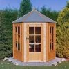 Shire Gazebo 7x7 Shiplap Wooden Summer House - Assembly Service Included -Gardens and Outdoor Stores shire gazebo 7x7 shiplap wooden summer house assembly service included5019804118960 02i