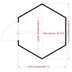 Shire Gazebo 7x7 Shiplap Wooden Summer House 7 Shire Gazebo 7x7 Shiplap Wooden Summer House -Gardens and Outdoor Stores shire gazebo 7x7 shiplap wooden summer house5019804118953 02t bq