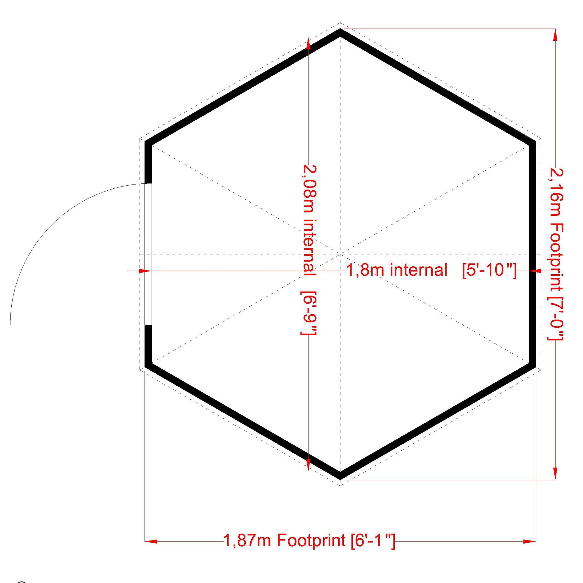 Shire Gazebo 7x7 Shiplap Wooden Summer House 5 Shire Gazebo 7x7 Shiplap Wooden Summer House - Image 3