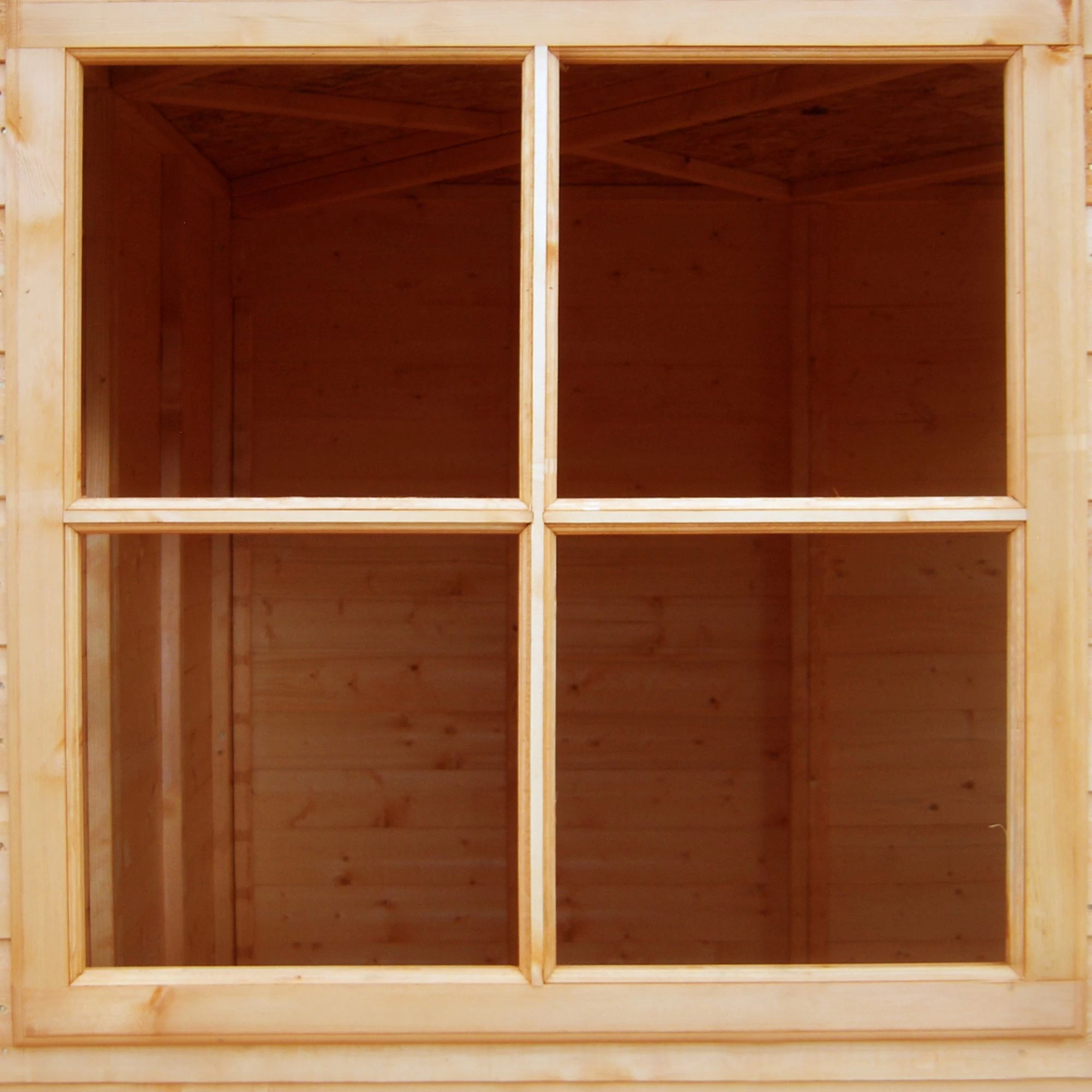 Shire Guernsey 7x10 Ft Apex Shiplap Wooden 2 Door 2 Windows Shed With Floor (Base Included) - Assembly Service Included 8 Shire Guernsey 7x10 Ft Apex Shiplap Wooden 2 Door 2 Windows Shed With Floor (Base Included) - Assembly Service Included - Image 6