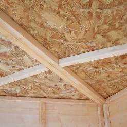 Shire Hampton 8x8 Glass Pent Shiplap Wooden Summer House - Base Not Included -Gardens and Outdoor Stores shire hampton 8x8 glass pent shiplap wooden summer house base not included5019804889839 38c