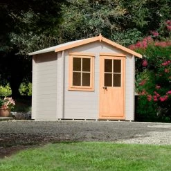 Shire Hartley 10x10 Apex Tongue & Groove Wooden Cabin (Base Included) -Gardens and Outdoor Stores shire hartley 10x10 apex tongue groove wooden cabin base included 5019804198863 03i bq