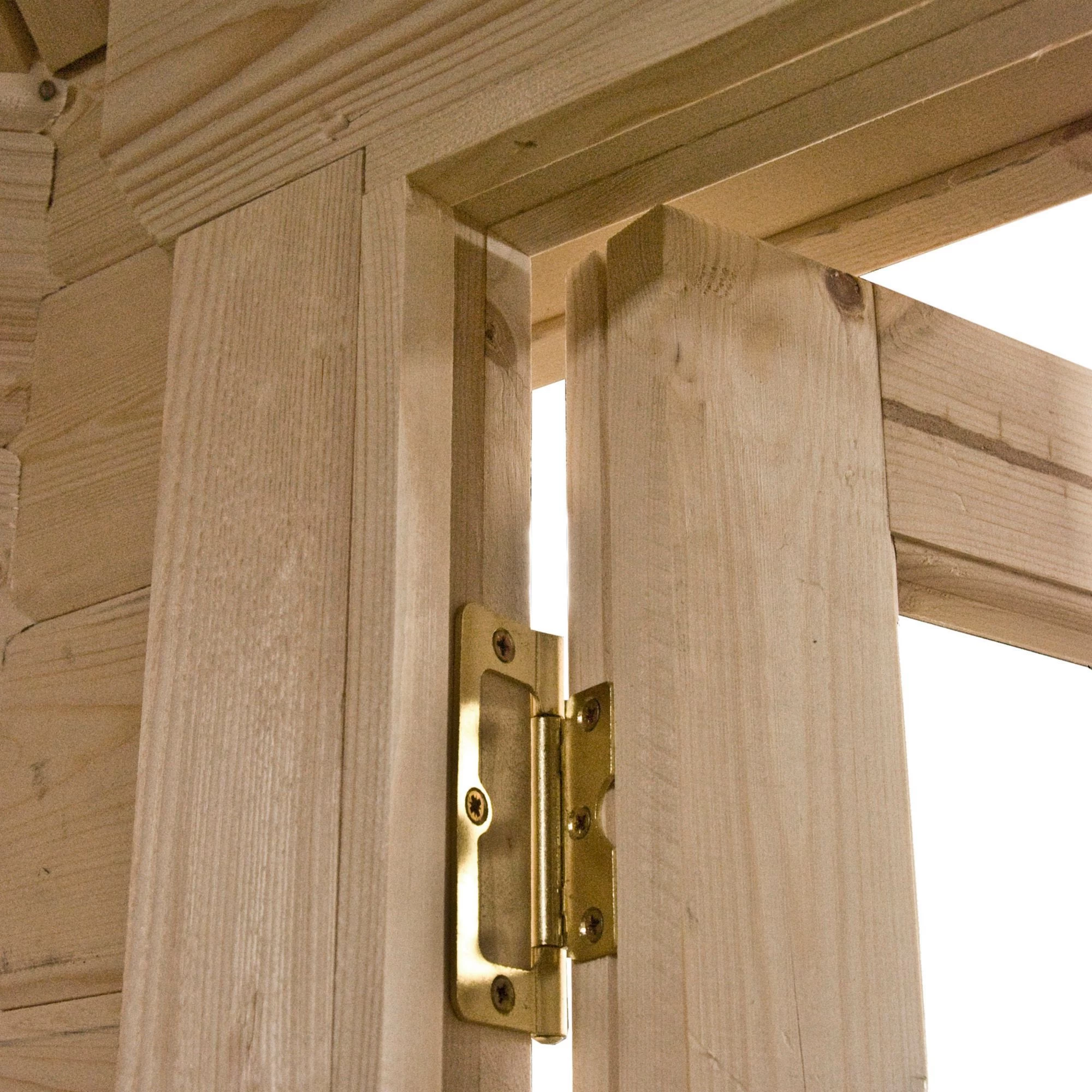 Shire Hartley 7x7 Apex Tongue & Groove Wooden Cabin (Base Included) - Assembly Service Included 6 Shire Hartley 7x7 Apex Tongue & Groove Wooden Cabin (Base Included) - Assembly Service Included - Image 4