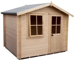 Shire Hartley 7x7 Glass Apex Tongue & Groove Wooden Cabin - Base Not Included -Gardens and Outdoor Stores shire hartley 7x7 glass apex tongue groove wooden cabin base not included5019804197712 03c bq