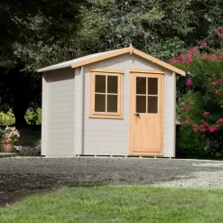 Shire Hartley 8x6 Glass Apex Tongue & Groove Wooden Cabin - Base Included -Gardens and Outdoor Stores shire hartley 8x6 glass apex tongue groove wooden cabin base included5397007006421 03i bq