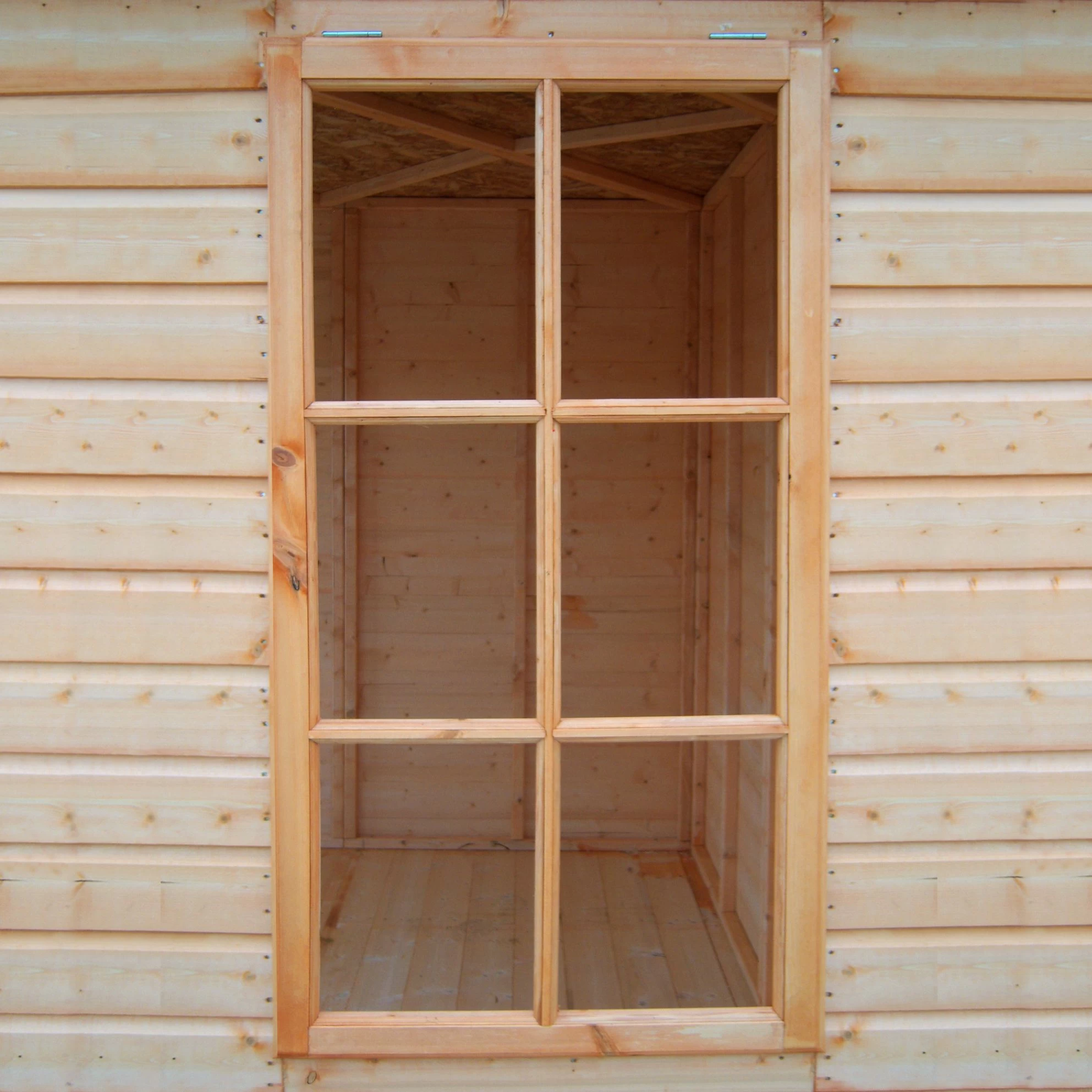 Shire Kensington 10x7 Glass Apex Shiplap Wooden Summer House - Base Not Included 5 Shire Kensington 10x7 Glass Apex Shiplap Wooden Summer House - Base Not Included - Image 3