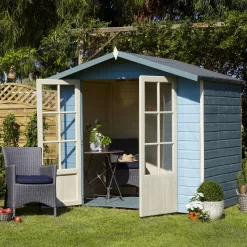 Shire Lumley 7x5 Glass Apex Shiplap Wooden Summer House - Base Not Included -Gardens and Outdoor Stores shire lumley 7x5 glass apex shiplap wooden summer house base not included5397007006377 02i bq