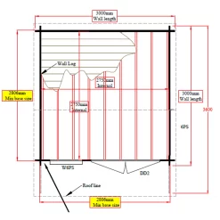 Shire Marlborough 10x10 Glass Apex Tongue & Groove Wooden Cabin - Base Not Included -Gardens and Outdoor Stores shire marlborough 10x10 glass apex tongue groove wooden cabin base not included5019804112333 02t