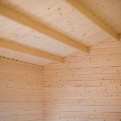 Shire Marlborough 10x14 Toughened Glass Apex Tongue & Groove Wooden Cabin - Base Not Included -Gardens and Outdoor Stores shire marlborough 10x14 toughened glass apex tongue groove wooden cabin base not included5019804112401 36c