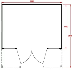 Shire Milton 8x9 Glass Apex Shiplap Wooden Summer House - Base Not Included -Gardens and Outdoor Stores shire milton 8x9 glass apex shiplap wooden summer house base not included5019804124800 02t