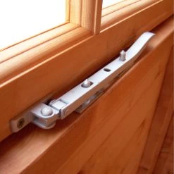 Shire Murrow 8x8 Ft Pent Shiplap Wooden 2 Door 2 Windows Shed With Floor -Gardens and Outdoor Stores shire murrow 8x8 ft pent shiplap wooden 2 door 2 windows shed with floor5019804883486 06bq