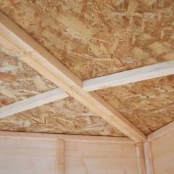 Shire Murrow 8x8 Ft Pent Shiplap Wooden 2 Door 2 Windows Shed With Floor -Gardens and Outdoor Stores shire murrow 8x8 ft pent shiplap wooden 2 door 2 windows shed with floor5019804883486 07bq