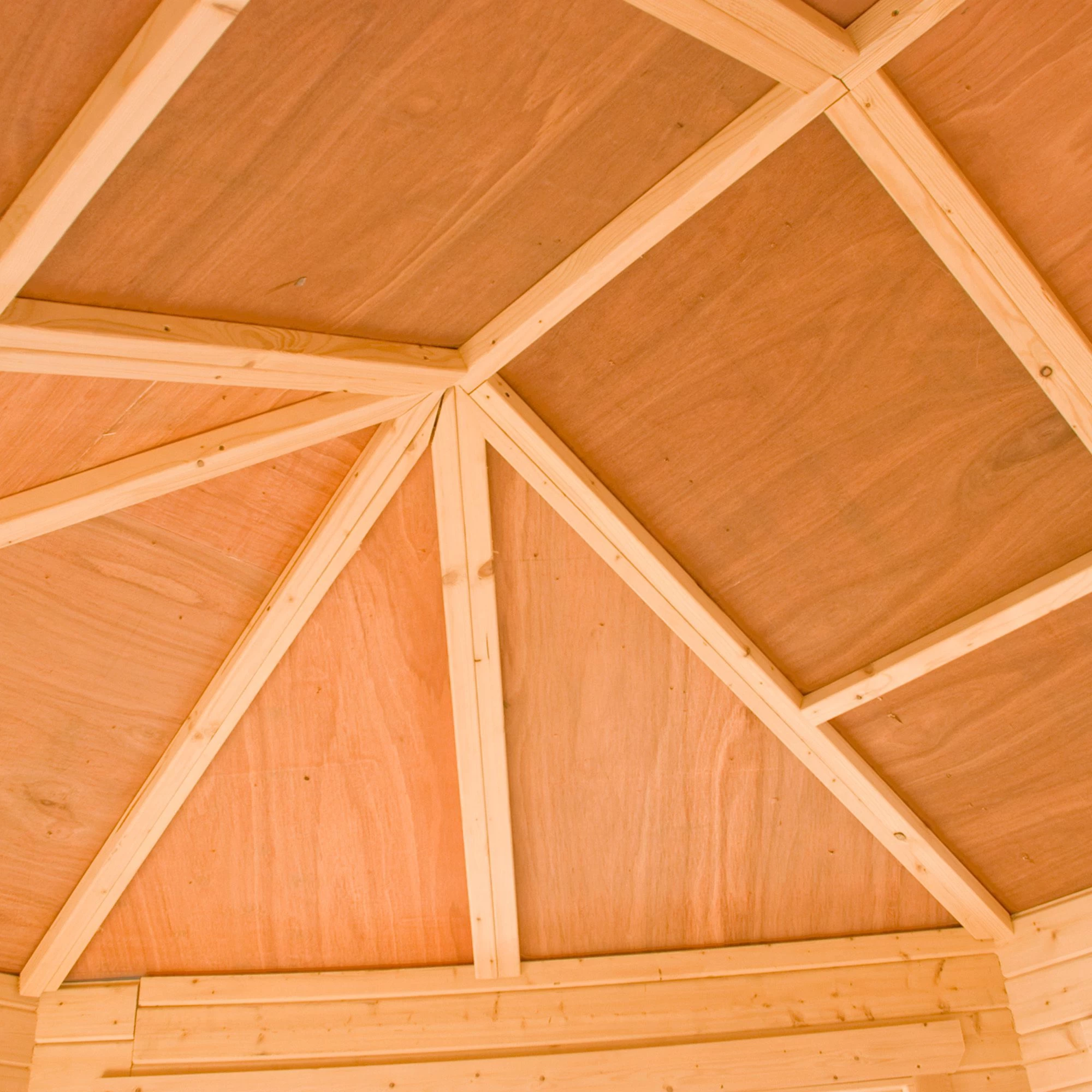 Shire Rowney 10x14 Ft Apex Tongue & Groove Wooden Cabin With Felt Tile Roof - Assembly Service Included 4 Shire Rowney 10x14 Ft Apex Tongue & Groove Wooden Cabin With Felt Tile Roof - Assembly Service Included - Image 2