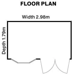 Shire Sandringham 10x6 Glass Apex Shiplap Wooden Summer House - Base Not Included 14 Shire Sandringham 10x6 Glass Apex Shiplap Wooden Summer House - Base Not Included -Gardens and Outdoor Stores shire sandringham 10x6 glass apex shiplap wooden summer house base not included5019804691487 02t