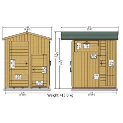 Shire Tongue & Groove Wooden 6x6 Apex Garden Storage - Assembly Service Included 17 Shire Tongue & Groove Wooden 6x6 Apex Garden Storage - Assembly Service Included -Gardens and Outdoor Stores shire tongue groove wooden 6x6 apex garden storage assembly service included5019804118786 01t bq