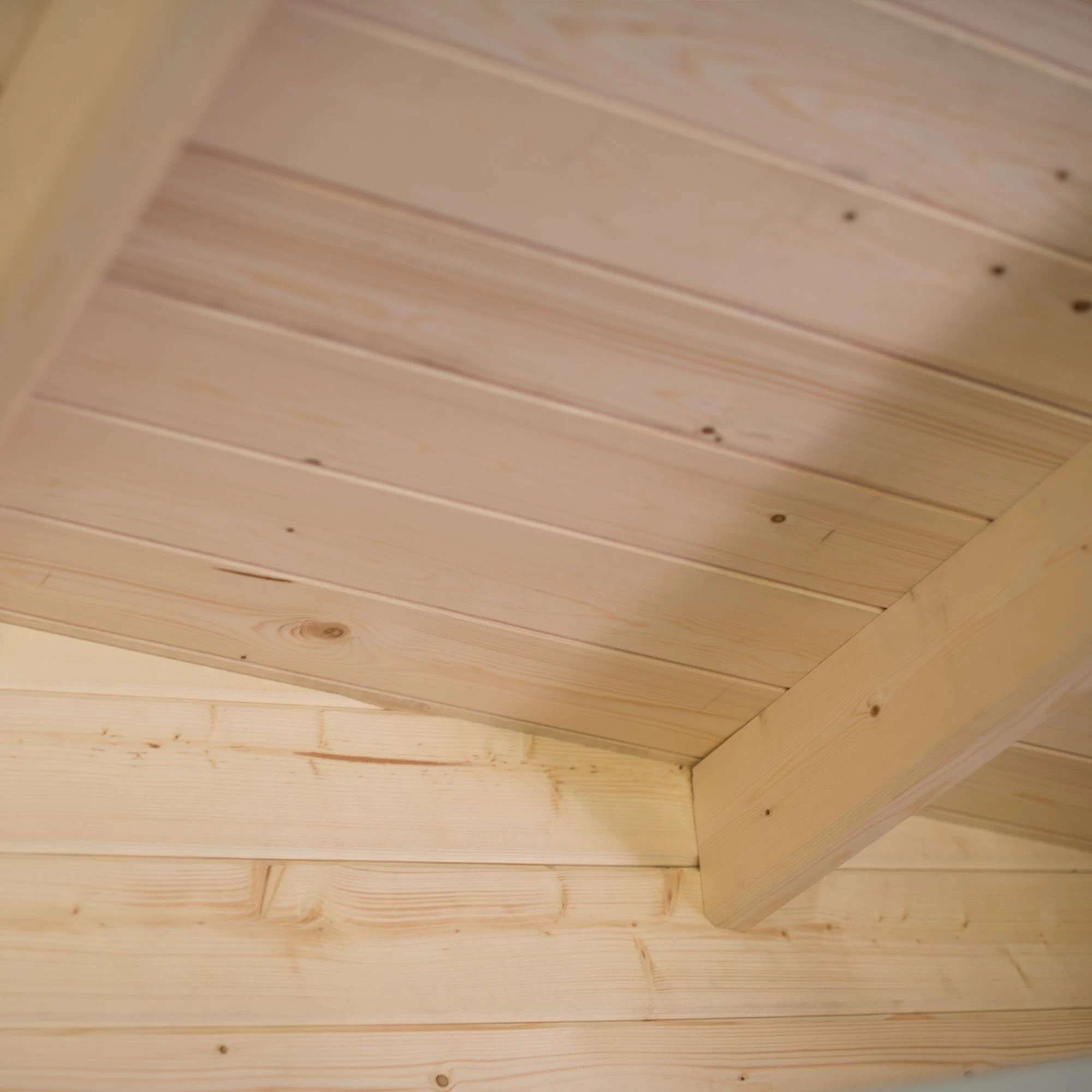 Shire Twyford 16x17 Glass Apex Tongue & Groove Wooden Cabin - Base Not Included 9 Shire Twyford 16x17 Glass Apex Tongue & Groove Wooden Cabin - Base Not Included - Image 7