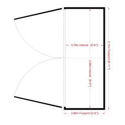 Shire Wooden Apex Bike Store -Gardens and Outdoor Stores shire wooden apex bike store5060490130361 01t bq