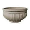 Southern Patio Bantry Beige Stone Effect Terracotta Lined Round Plant Pot (Dia)54cm -Gardens and Outdoor Stores southern patio bantry beige stone effect terracotta lined round plant pot dia 54cm5099545907023 01c bq