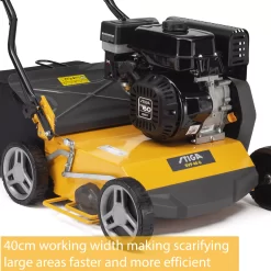 Stiga (W)400mm 182cc Scarifier -Gardens and Outdoor Stores stiga w 400mm 182cc scarifier8008984838482 37c 1