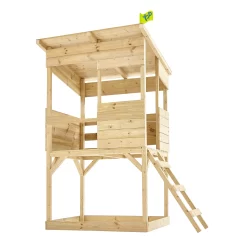 TP Toys 8x7 Tree Top Timber Tower Slide Playhouse Assembly Required -Gardens and Outdoor Stores tp toys 8x7 tree top timber tower slide playhouse assembly required5021854803543 01c bq