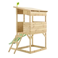 TP Toys 8x7 Tree Top Timber Tower Slide Playhouse Assembly Required -Gardens and Outdoor Stores tp toys 8x7 tree top timber tower slide playhouse assembly required5021854803543 05c bq