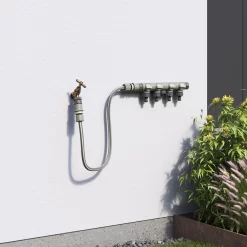 Verve 4-way Hose Pipe Connector -Gardens and Outdoor Stores verve 4 way hose pipe connector5059340251066 01i