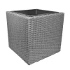 Verve Iraklia Grey Square Planter -Gardens and Outdoor Stores verve iraklia grey square planter5059340327549 01c