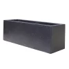 Verve Nore Dark Grey Rectangular Trough -Gardens and Outdoor Stores verve nore dark grey rectangular trough5059340328263 01c