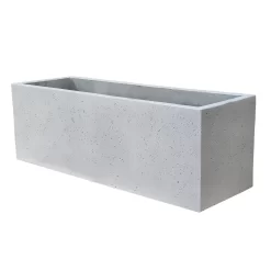 Verve Nore Light Grey Rectangular Trough