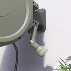 Verve Wall-mounted Auto Hose Reel Set (L)35m -Gardens and Outdoor Stores verve wall mounted auto hose reel set l 35m5059340250977 02i 1
