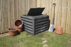 Verve Wood Effect Composter 400L -Gardens and Outdoor Stores verve wood effect composter 400l5063022039118 03i 1