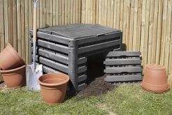 Verve Wood Effect Composter 400L -Gardens and Outdoor Stores verve wood effect composter 400l5063022039118 06i 1