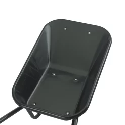 Walsall Endurance Black Steel Heavy Duty Wheelbarrow 85L -Gardens and Outdoor Stores walsall endurance black steel heavy duty wheelbarrow 85l5036610001996 03bq